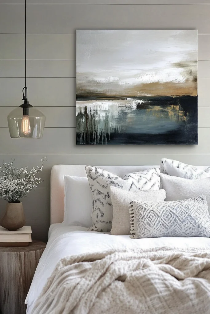 Enhance The Space With Neutral Artwork