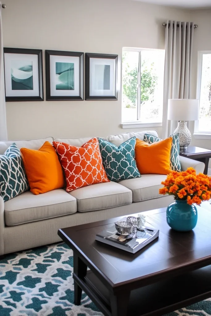 Add Pops of Color with Accessories