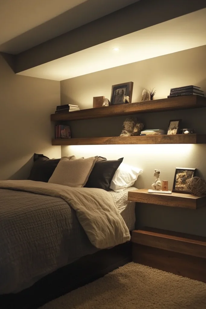 Floating Shelves Display