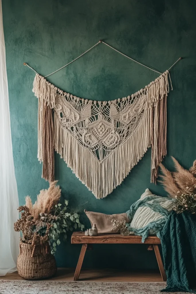 Fringe-Heavy Macrame Statements
