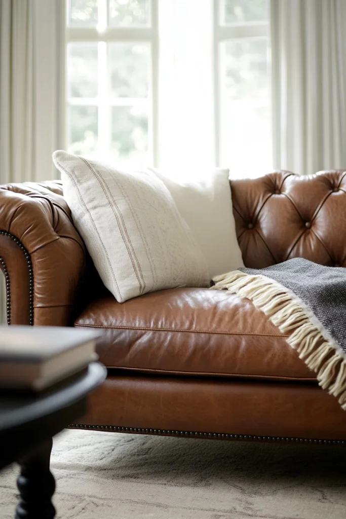 Leather Sofas for Classic Appeal