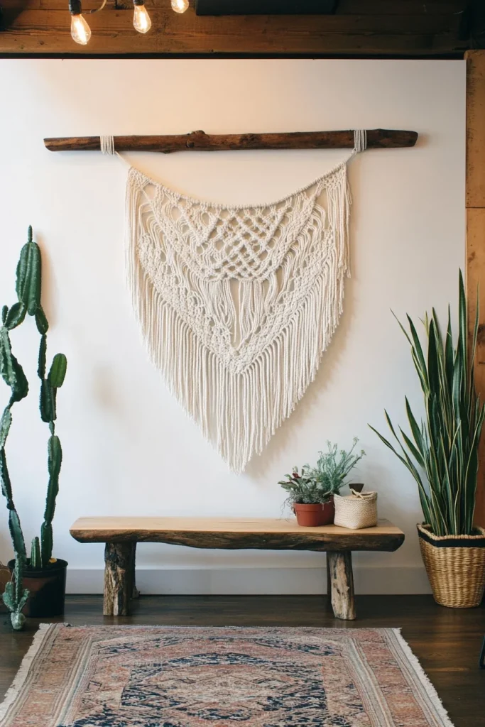 Macrame in Unexpected Spaces