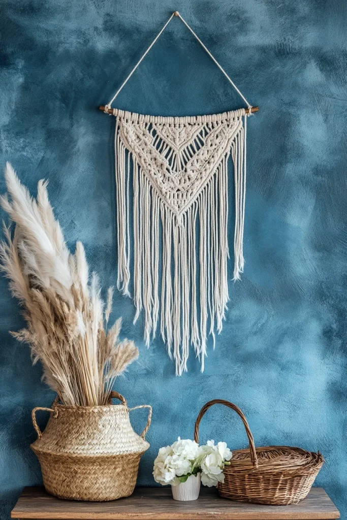 Macrame with Beads or Feathers