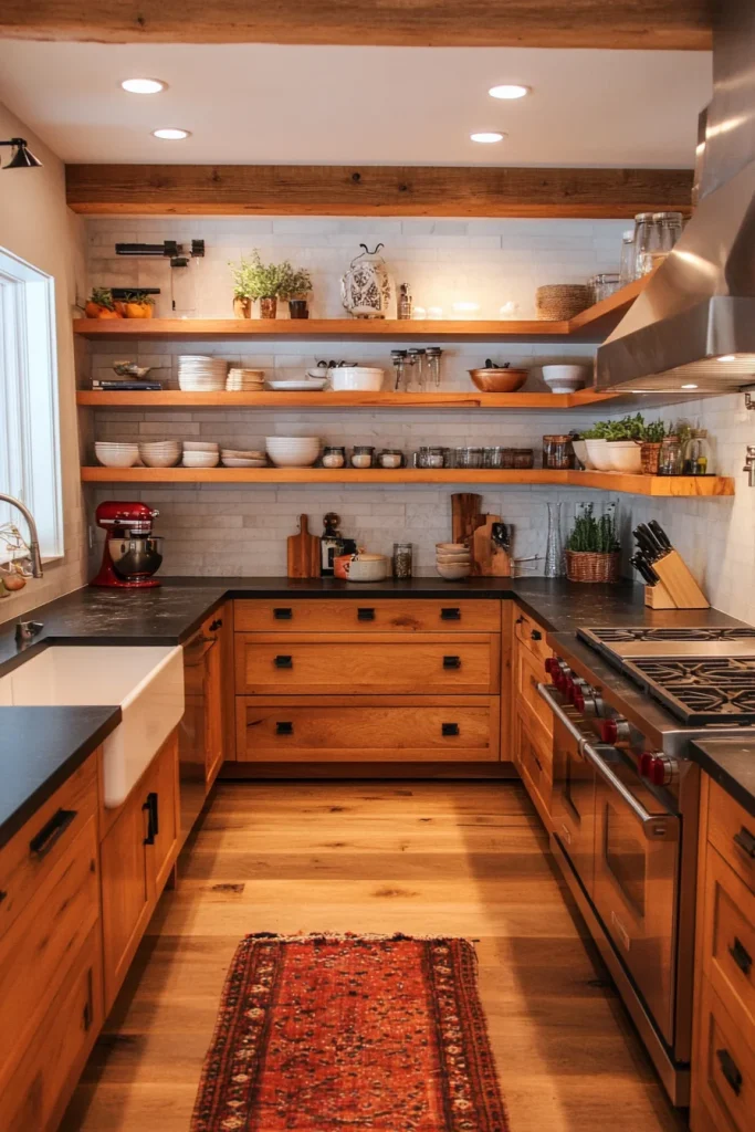 Open Shelving Style