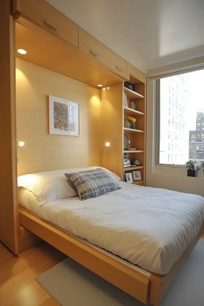 Opt for a Murphy Bed