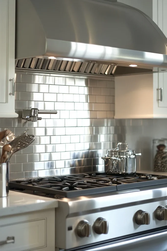 Stainless Steel Backsplash