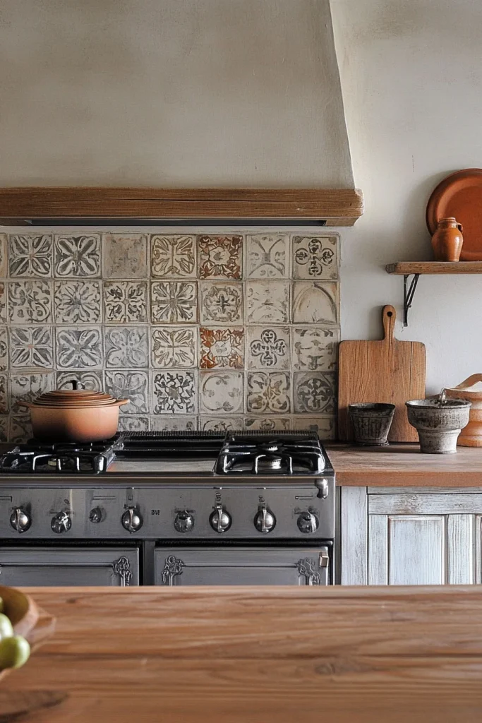 Statement Backsplash