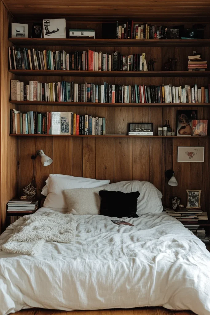 Use Floating Shelves Instead of Bookcases