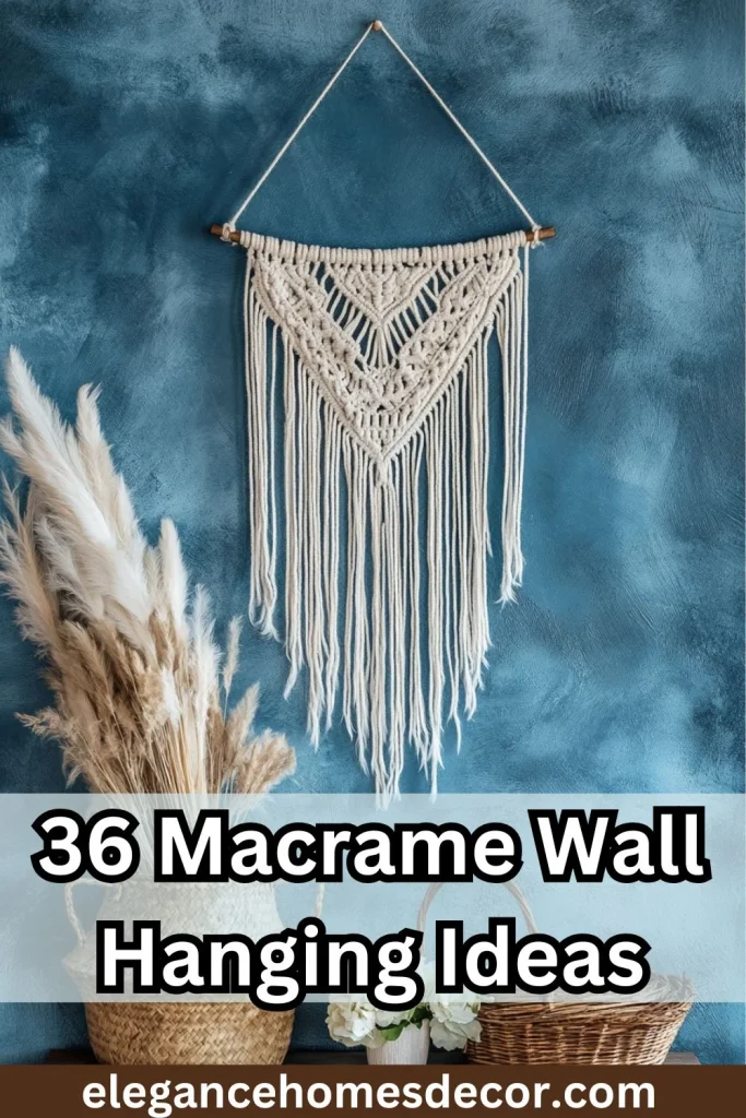 macrame wall hanging