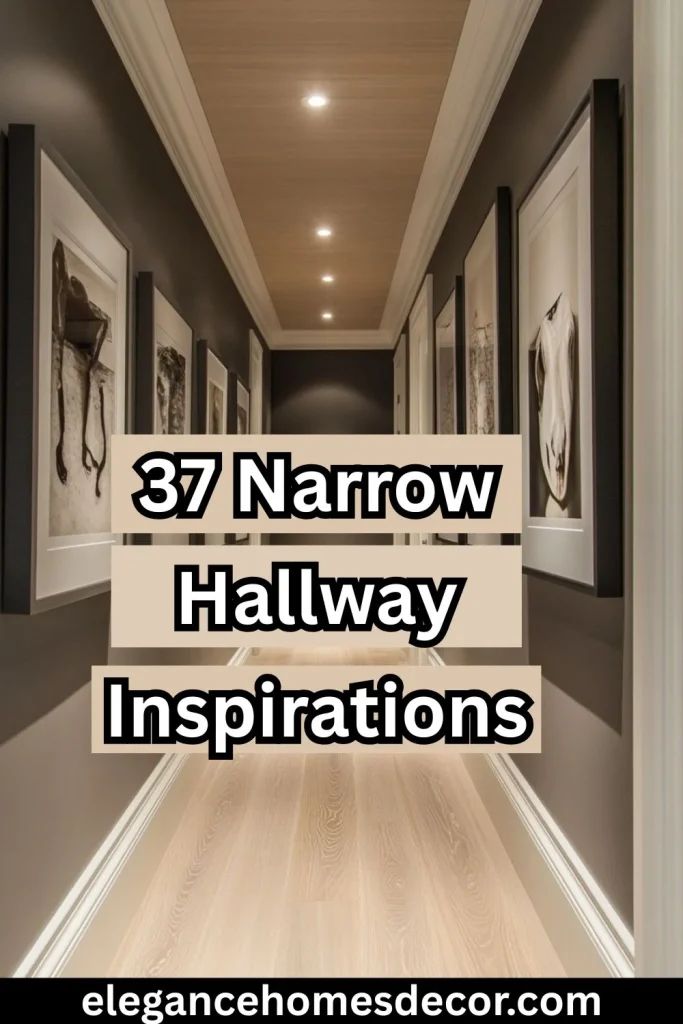 narrow hallway inspiration