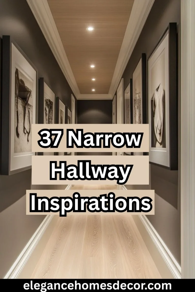 narrow hallway inspiration