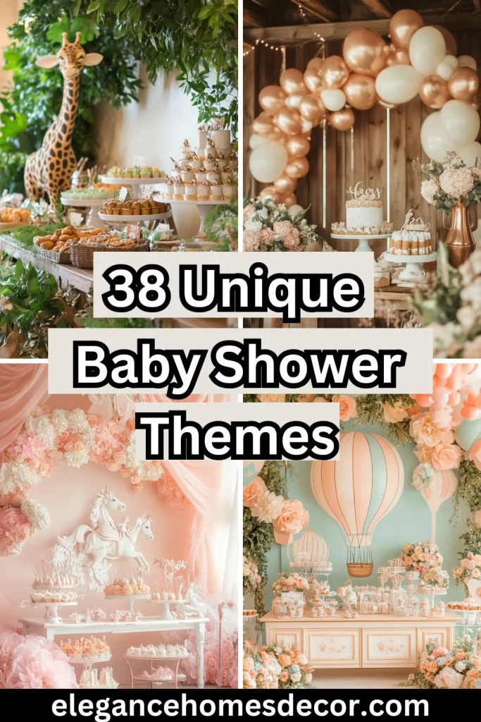unique baby shower themes